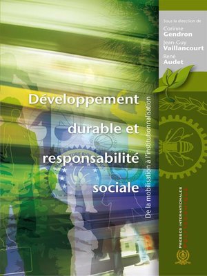 cover image of Développement durable et responsabilité sociale